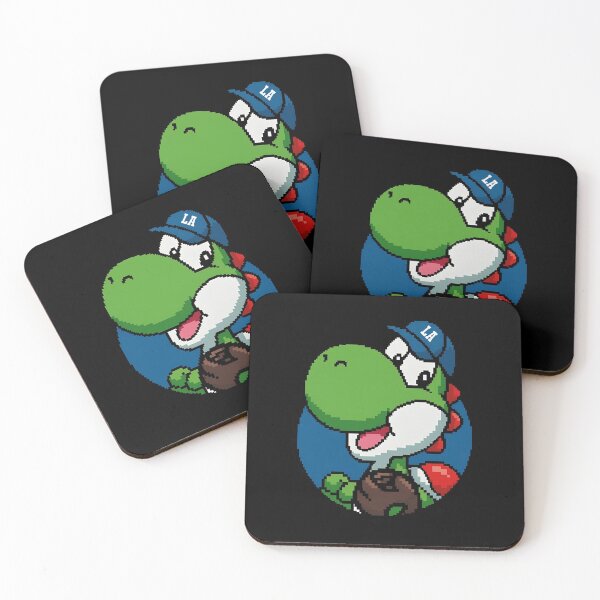 Item preview, Yoshi Yamamoto LA Baseball Pixel Art designed and sold by HughIeas.