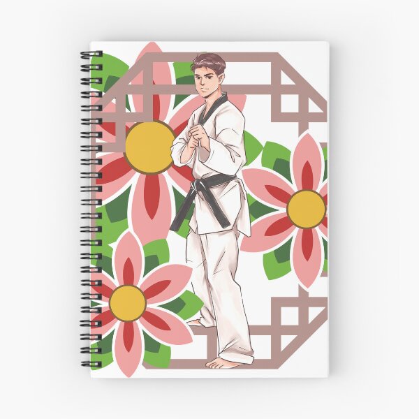 Item preview, Taekwondo Master & Lotus Flowers - Martial Harmony designed and sold by Kanniax.