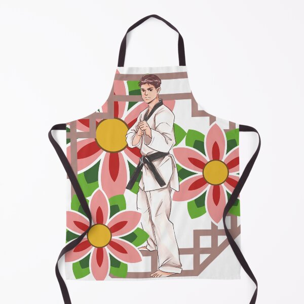 Item preview, Taekwondo Master & Lotus Flowers - Martial Harmony designed and sold by Kanniax.