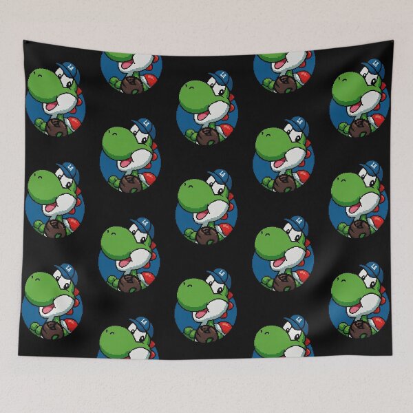 Item preview, Yoshi Yamamoto LA Baseball Pixel Art designed and sold by HughIeas.