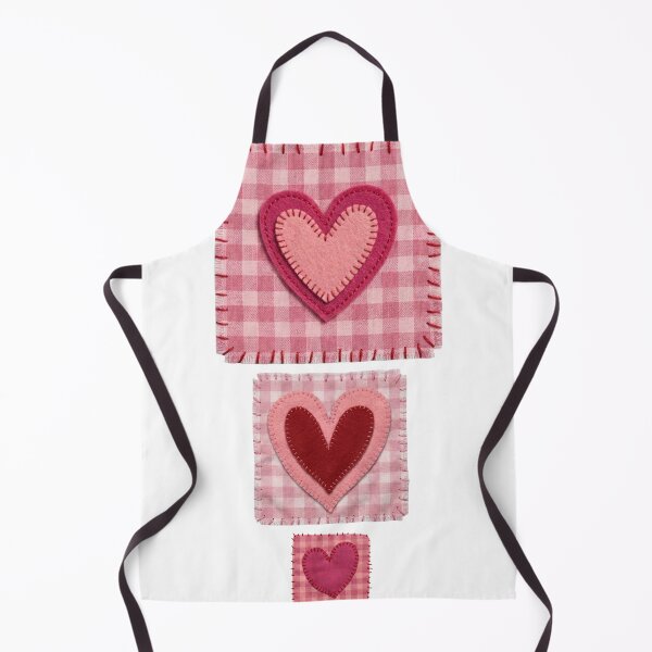 Item preview, Cute Pink Fabric Heart Patch Aesthetic – Valentine Love Design designed and sold by kpwi_maduwanthi.