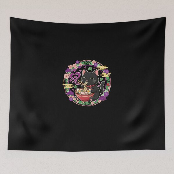 Item preview, Carnival Ramen Cat – Japanese Mardi Gras  designed and sold by Intomindfood.