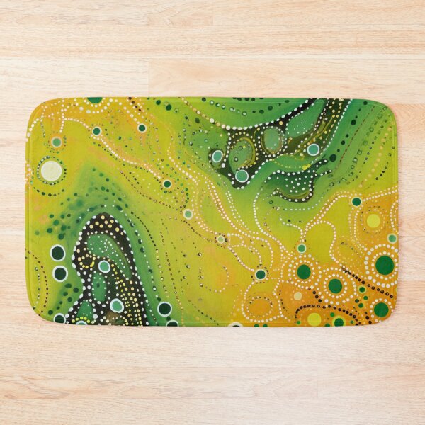 Item preview, Aboriginal Inspired Dot Art - Poisoned River designed and sold by GrinGalore.