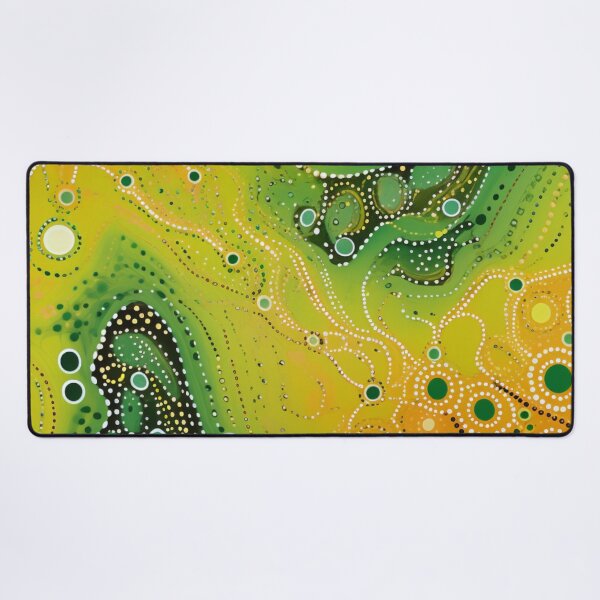 Item preview, Aboriginal Inspired Dot Art - Poisoned River designed and sold by GrinGalore.