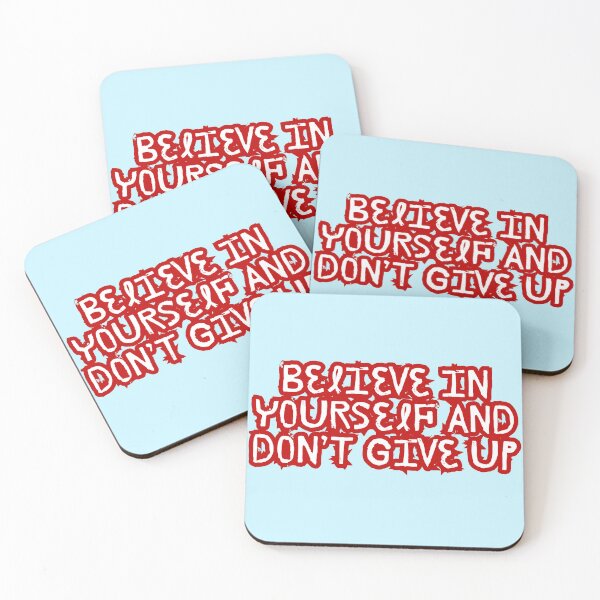 Item preview, Believe in Yourself Motivational Quote – Never Give Up Inspiration designed and sold by 8-Maxwell-8.