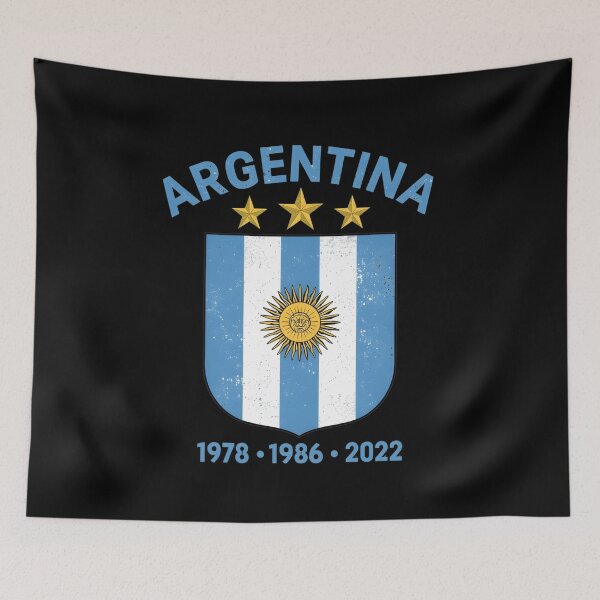 Item preview, Argentina Fan designed and sold by StudioRedKoala.