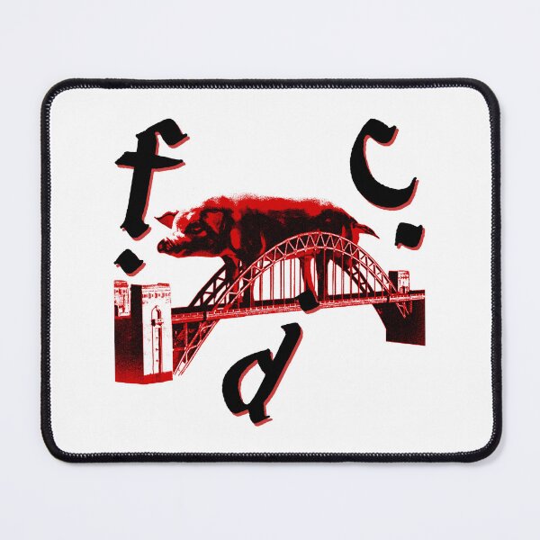 Item preview, Silhouette Pig On Bridge designed and sold by Tallboy666.