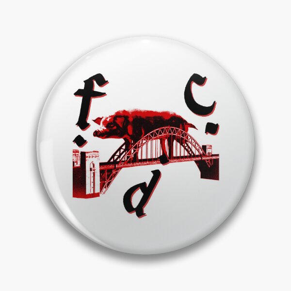 Item preview, Silhouette Pig On Bridge designed and sold by Tallboy666.