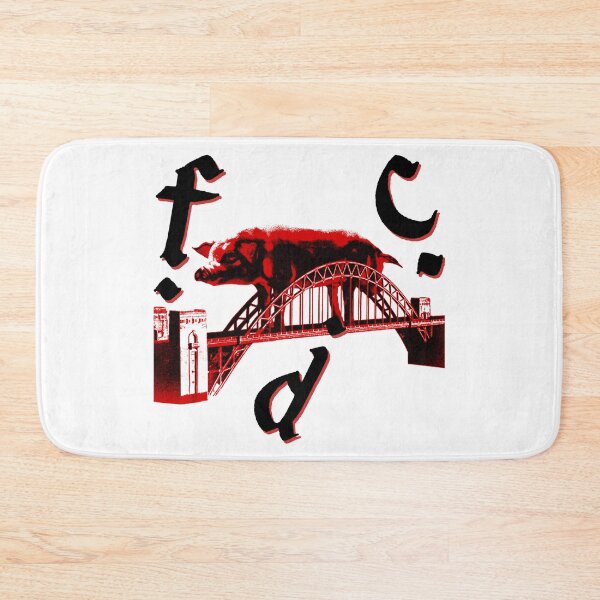 Item preview, Silhouette Pig On Bridge designed and sold by Tallboy666.