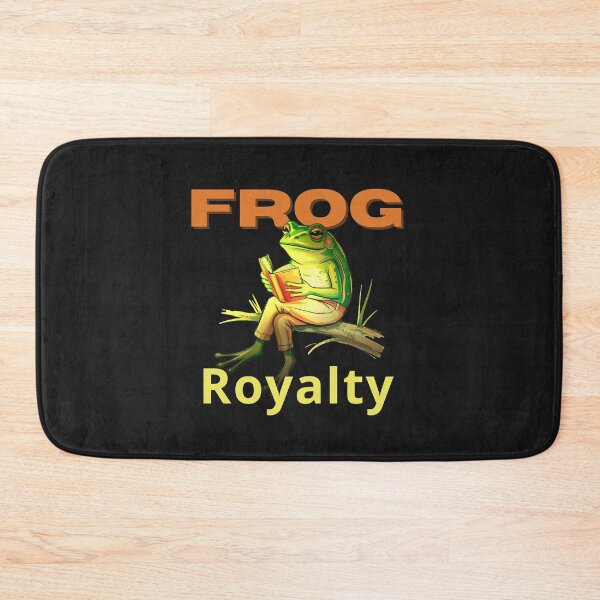 Item preview, Frog Royalty – Funny Reading Frog Book Lover Design designed and sold by Aquarius-club.