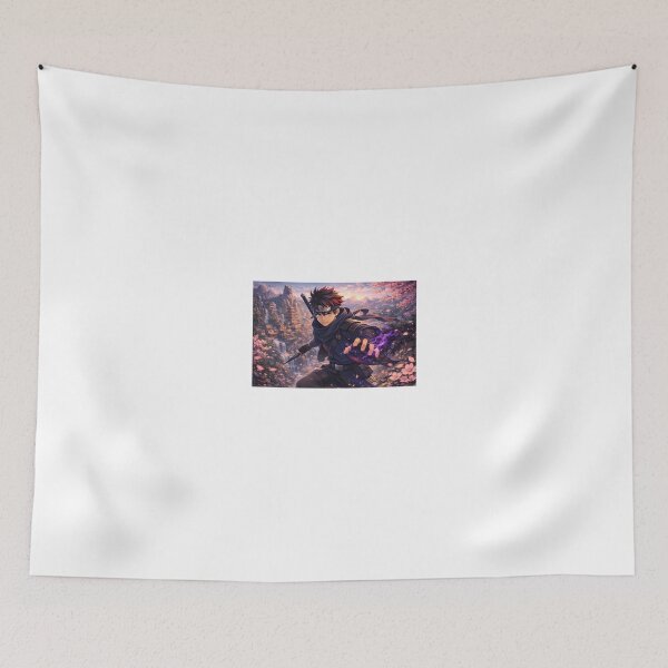 Item preview, Epic Anime Ninja Warrior with Dark Energy Power designed and sold by Anshugoyal.