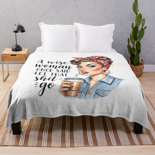 Item preview, A Wise Woman Once Said Retro designed and sold by Balintalex.