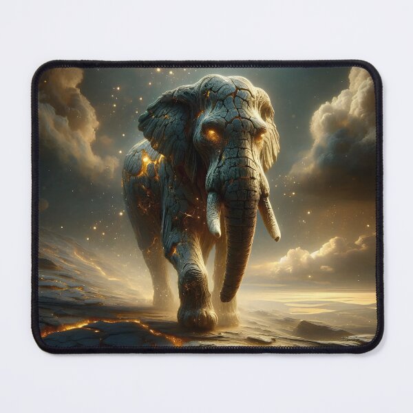 Item preview, The Elephant of the Incandescent Lands designed and sold by Seve-IA.