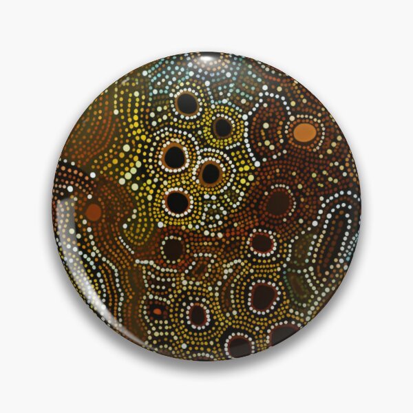 Item preview, Aboriginal Inspired Dot Art - Swamp designed and sold by GrinGalore.