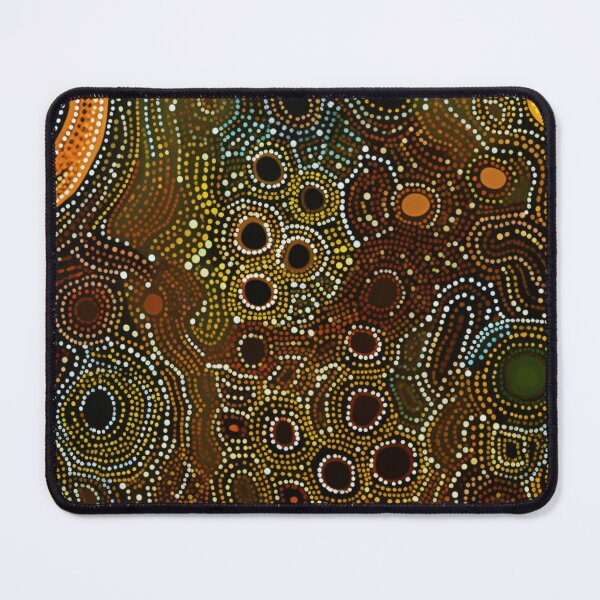 Item preview, Aboriginal Inspired Dot Art - Swamp designed and sold by GrinGalore.
