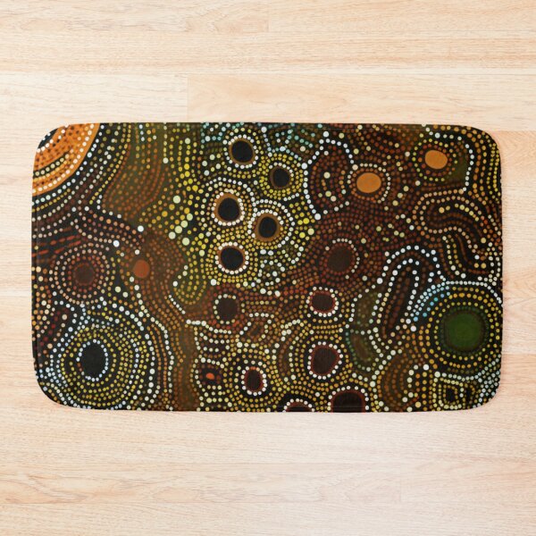 Item preview, Aboriginal Inspired Dot Art - Swamp designed and sold by GrinGalore.