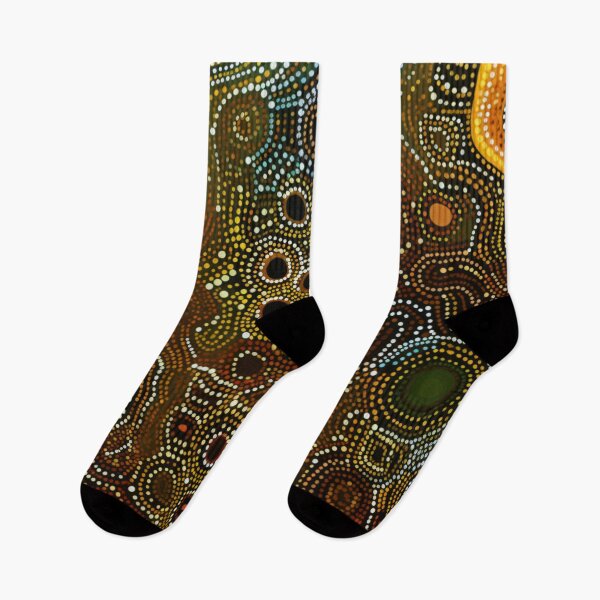 Item preview, Aboriginal Inspired Dot Art - Swamp designed and sold by GrinGalore.