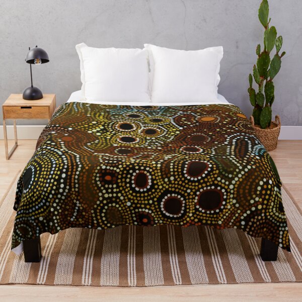 Item preview, Aboriginal Inspired Dot Art - Swamp designed and sold by GrinGalore.