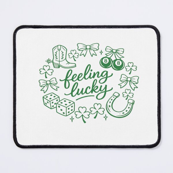 Item preview, Feeling Lucky – Green Lucky Vibes Design designed and sold by GoxyVision.