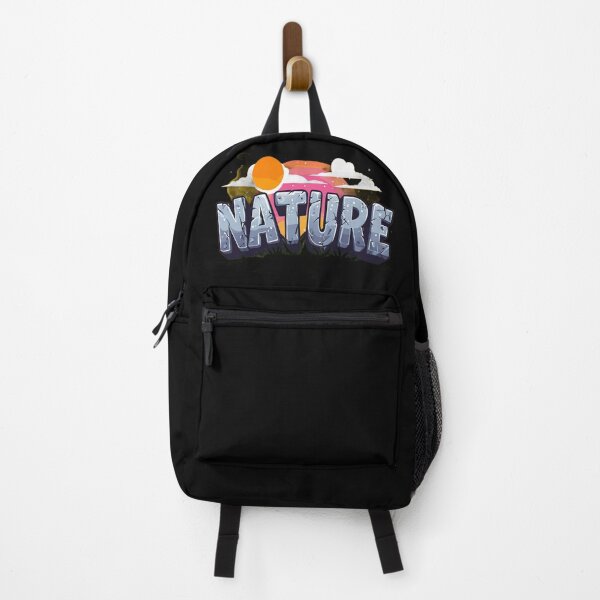Item preview, Vibrant “NATURE” Stone‑Style Graphic – Outdoor Adventure Art for Posters & Eco‑Themed Merch designed and sold by Bright Nest Studio.