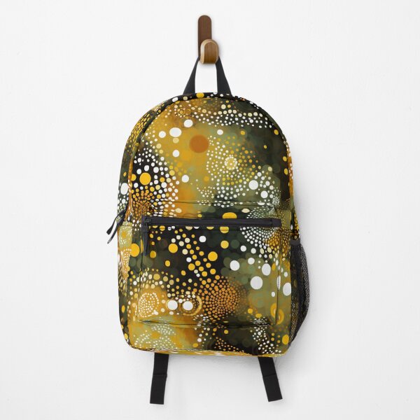 Item preview, Aboriginal Inspired Dot Art - Moss Green Pattern designed and sold by GrinGalore.