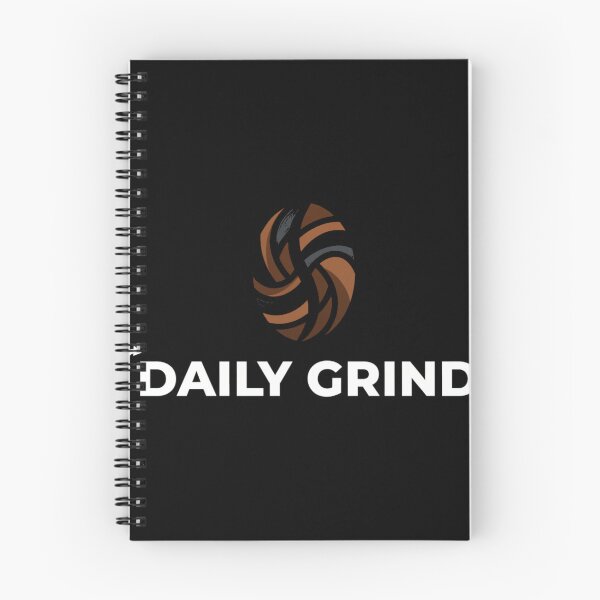 Item preview, Daily Grind Bold Coffee Bean Modern Vector Art designed and sold by Faithful Inspiration.