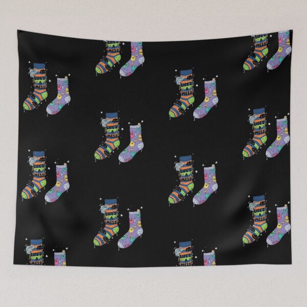 Item preview, Life's A Mess Whimsical Mismatched Socks Humor designed and sold by Faithful Inspiration.