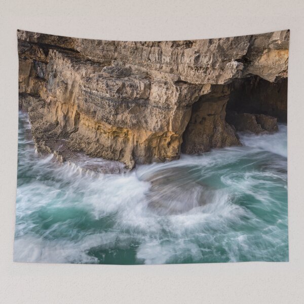 Item preview, Ocean Muscling into a Cave designed and sold by Georgia Mizuleva.