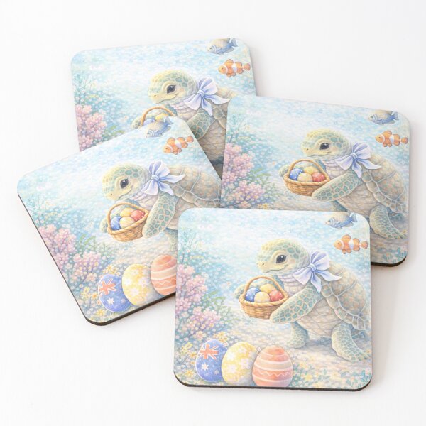 Item preview, Sea Turtle Easter | Coastal Australian | Great Barrier Reef designed and sold by inspired-works.