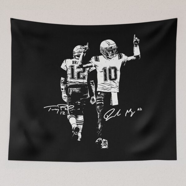 Item preview, Drake Maye And Tom With Signature - Drake Maye designed and sold by sca09.