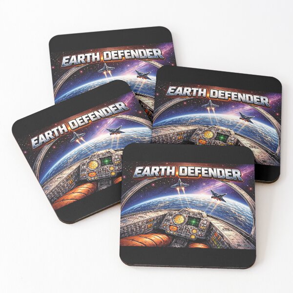 Item preview, Defender of the Earth (UFO landing) designed and sold by NubesDesignCH.