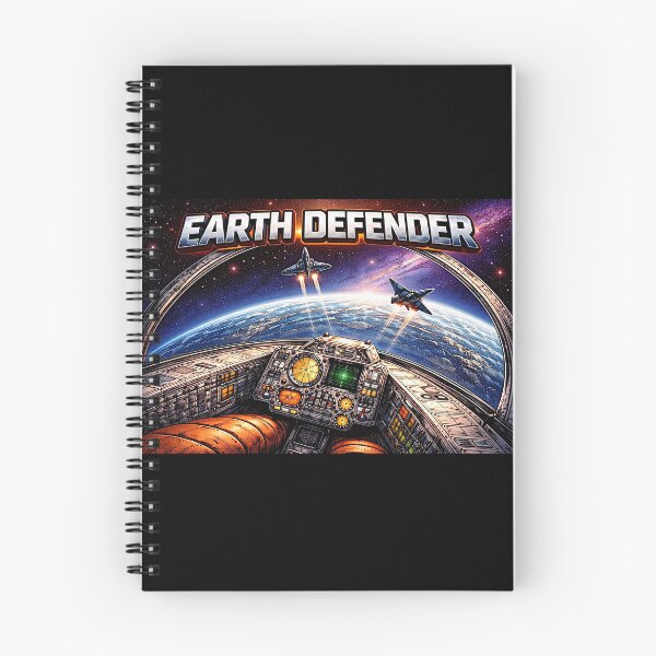 Item preview, Defender of the Earth (UFO landing) designed and sold by NubesDesignCH.