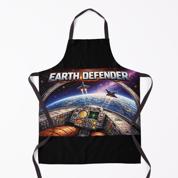 Item preview, Defender of the Earth (UFO landing) designed and sold by NubesDesignCH.