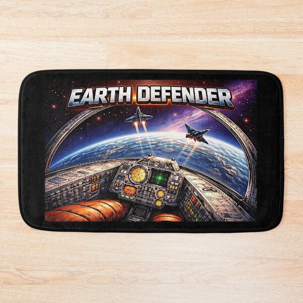 Item preview, Defender of the Earth (UFO landing) designed and sold by NubesDesignCH.