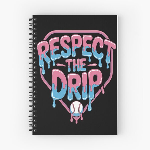 Item preview, Baseball Drip Boys Home Plate Ice Cream Respect The Drip designed and sold by CottonCandyPrin.