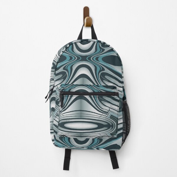 Item preview, Y2K Neon Ripple Pattern – Retro Cyber 2000s Geometric Wave Aesthetic designed and sold by Tamas Das.