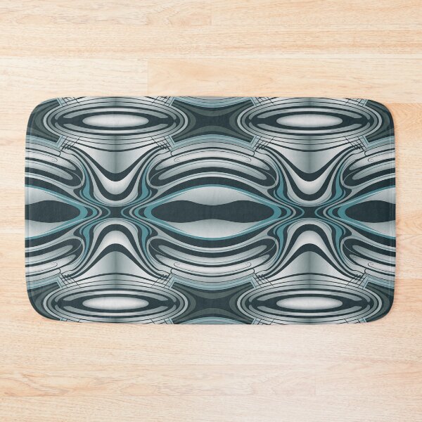 Item preview, Y2K Neon Ripple Pattern – Retro Cyber 2000s Geometric Wave Aesthetic designed and sold by Tamas Das.