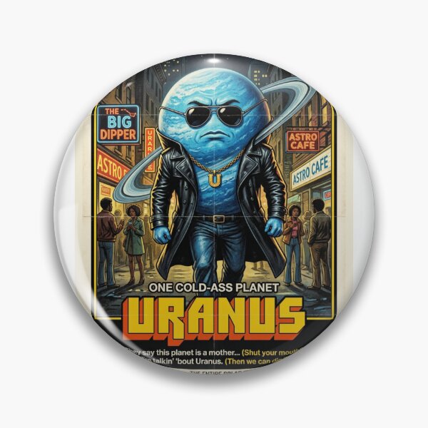 Item preview, Uranus: One Cold-Ass Planet designed and sold by Stroboscopic’s .