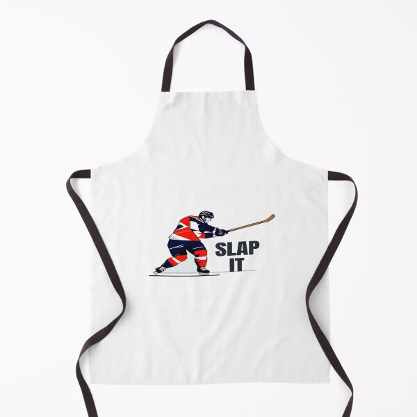 Item preview, Dynamic “SLAP IT” Hockey Graphic – Action Sports Illustration for Posters, Apparel & Merch designed and sold by Bright Nest Studio.