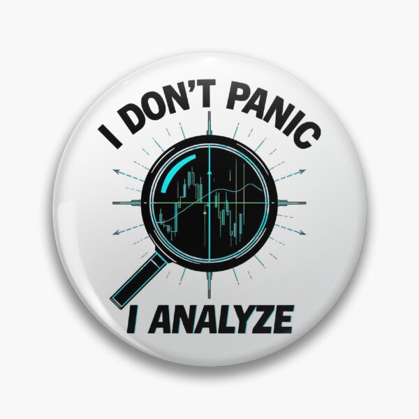 Item preview, I Don't Panic I Analyze Trader Shirt designed and sold by KapiPrint.