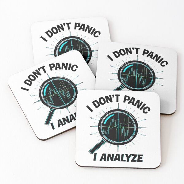 Item preview, I Don't Panic I Analyze Trader Shirt designed and sold by KapiPrint.