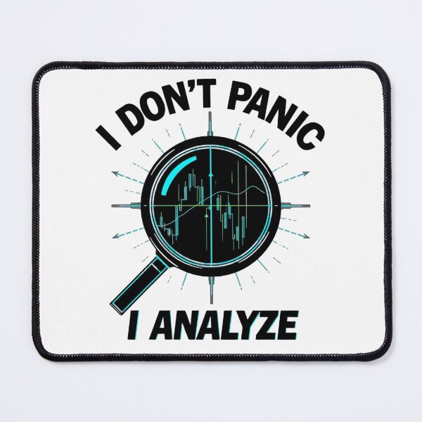Item preview, I Don't Panic I Analyze Trader Shirt designed and sold by KapiPrint.