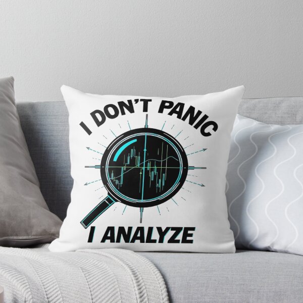 Item preview, I Don't Panic I Analyze Trader Shirt designed and sold by KapiPrint.