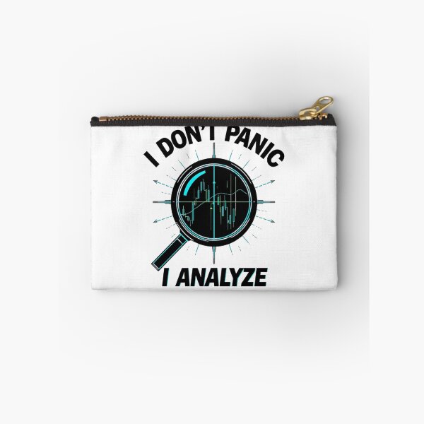 Item preview, I Don't Panic I Analyze Trader Shirt designed and sold by KapiPrint.
