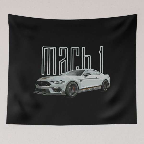 Item preview, Mach 1 Mustang Gt 5.0L V8 Performance Car Fighter Jet Gray designed and sold by sca09.