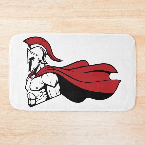 Item preview, Spartan Warrior Mascot Helmet Red Cape designed and sold by PixelStudioBe.