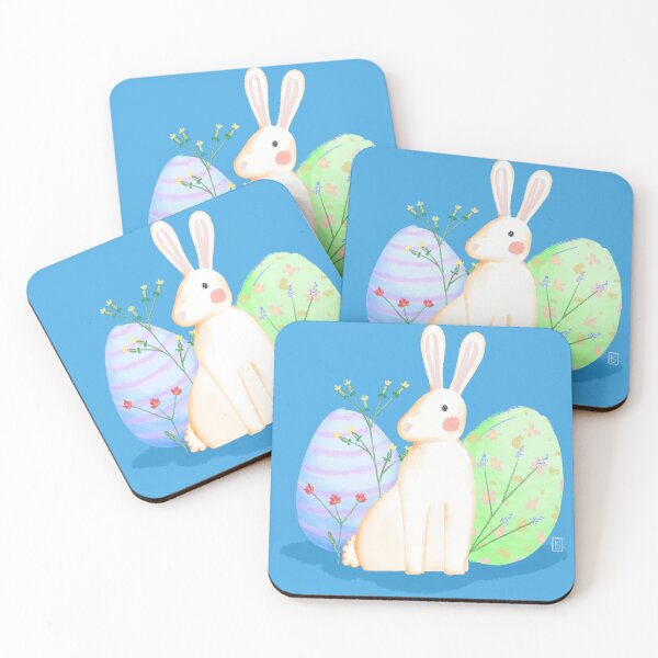Item preview, Rabbit & Easter Eggs. designed and sold by Gigishopping.