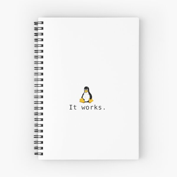 Item preview, Linux penguin logo. Linux just works and runs almost everywhere. designed and sold by LittleGreyMan2026.