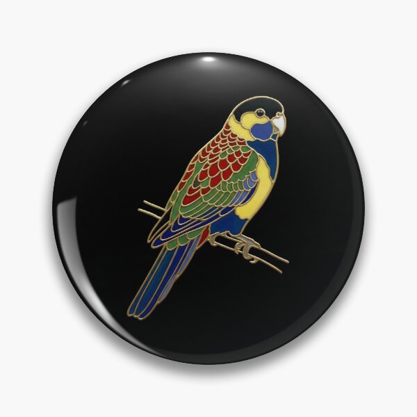Item preview, Vintage Northern Rosella (Platycercus venustus) - Classic Australian Parrot Art Print designed and sold by FreiherrPK.