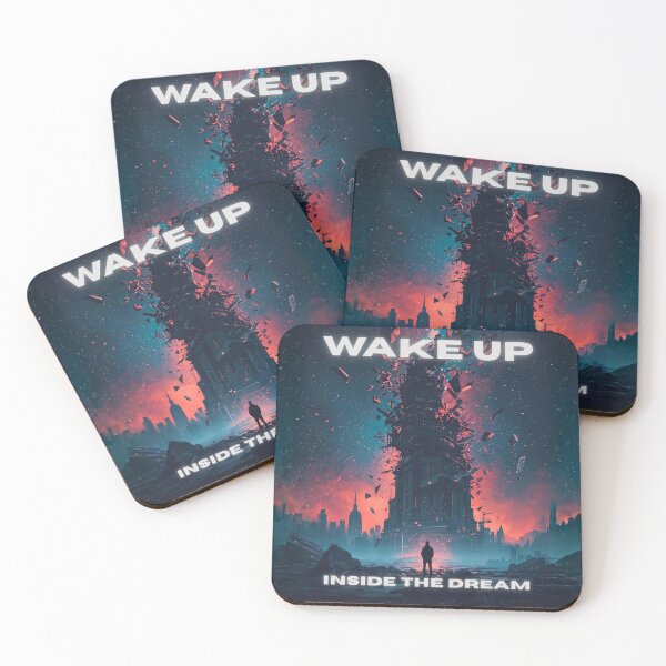 Item preview, Wake Up Inside The Dream Reality Glitch Lucid Dream Surreal Design designed and sold by PXEpic.